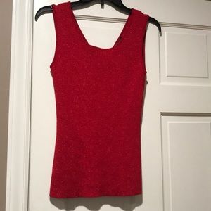 🔥3 for $15 or 2 for $10 Red sleeveless top
